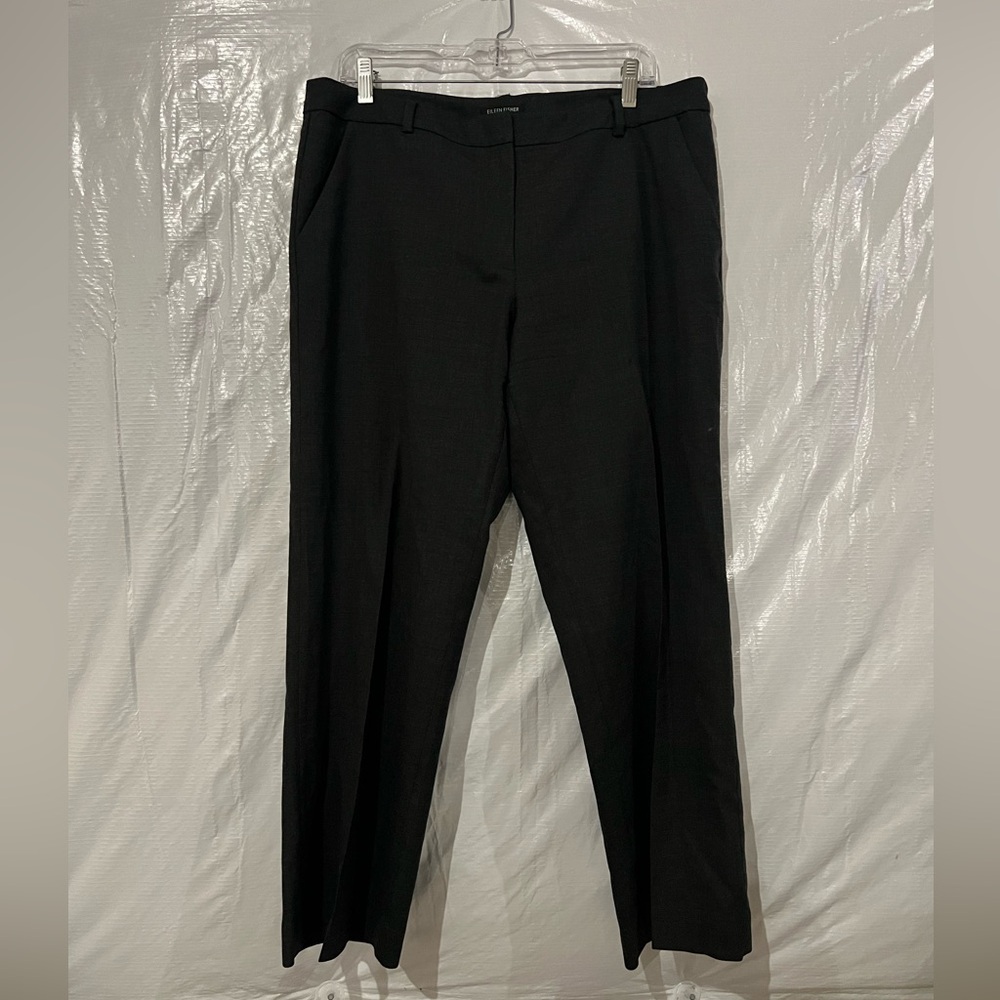 Eileen Fisher Gray Wool Dress Pants Size 12 US